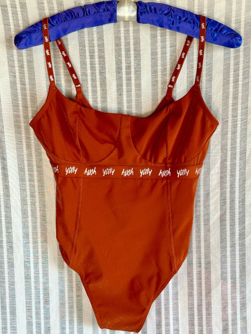 Yitty Orange sculpting bodysuit, size S